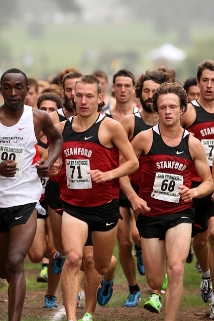 2011 USF XC Invite-091.JPG - 2011 University of San Francisco Cross Country Invitational, September 3, Golden Gate Park, San Francisco, California.